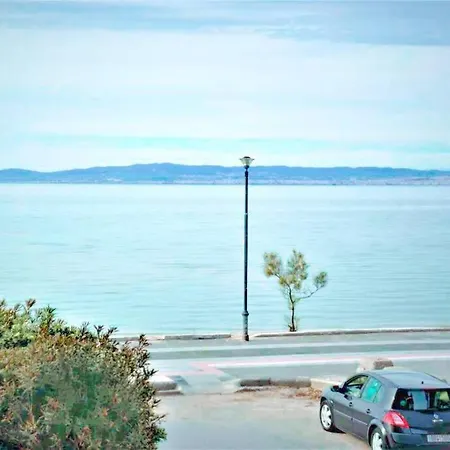 A Wonderful Apartment In Front Of The Sea! Peraía Exterior foto